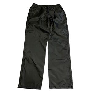 NEW Brooks VINTAGE Medium Black Ripstop Nylon Pants Dead Stock NWT